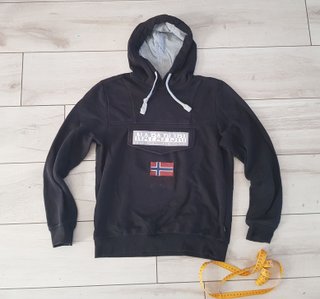 Felpa con Cappuccio Napapijri XS Nero