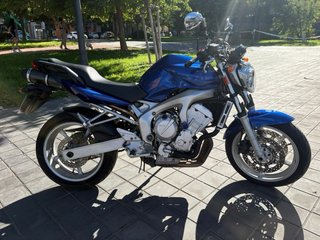 Yamaha FZ6 Naked Azul/Plata
