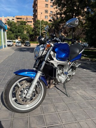 Yamaha FZ6 Naked Azul/Plata