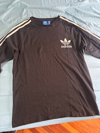 Sudadera Adidas Negra Manga Larga