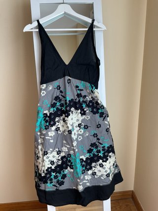 Vestido Midi Vintage Estampado