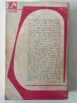 LIBRO LA MARCHA DE LOS BÁRBAROS DE HAROLD LAMB