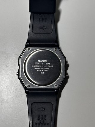 Casio F91W