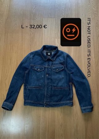 Chaqueta vaquera hombre de G-Star Raw (L)