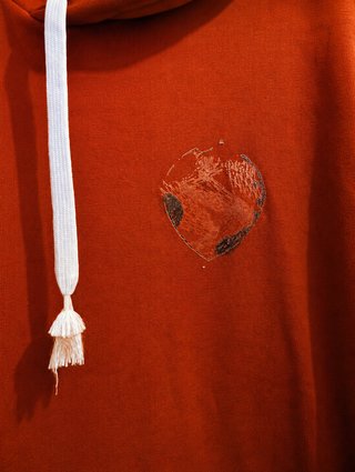 Sudadera Adidas Vintage Terracota Roja
