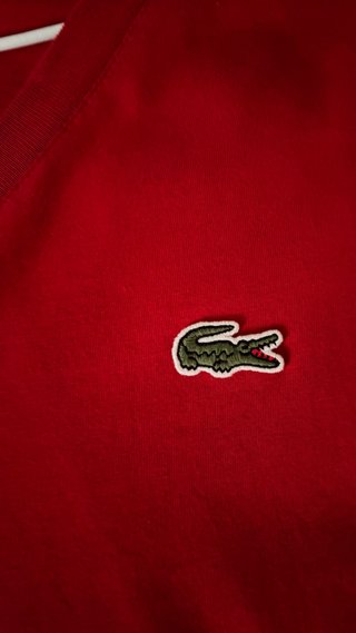 Camiseta Lacoste Live Roja