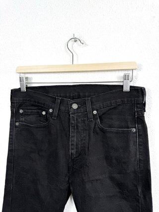 Vaqueros Levi's 510 Ajustados Retro Negros W31 L32