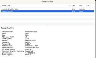 MacBook Pro 15 2017 i7 16GB 256GB Touch Bar