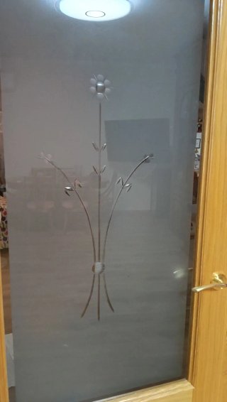 Puerta Doble de Salón 79,5x200cm y 43x200cm