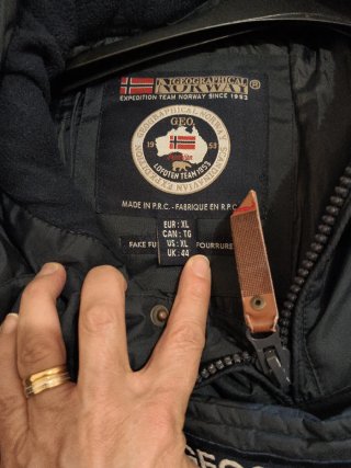 Chaqueta Geographical Norway Azul