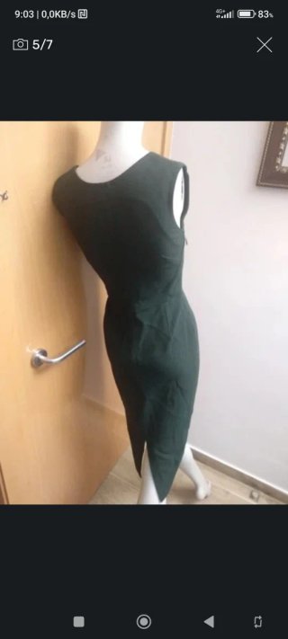 Vestido Massimo Dutti Verde nuevo a estrenar