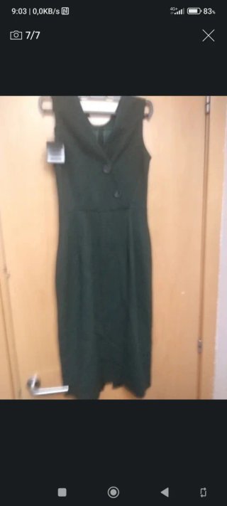 Vestido Massimo Dutti Verde nuevo a estrenar
