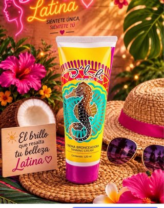 Crema Bronceadora D'luchi 120ml