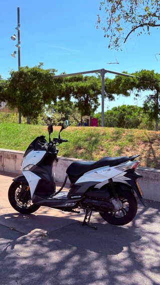 Scooter SYM Symphony Blanco