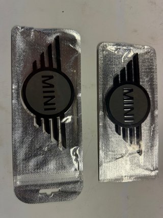 2 Emblemas Logo Mini Cooper