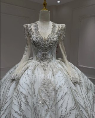 Vestido de Novia Gitana con Pedrería