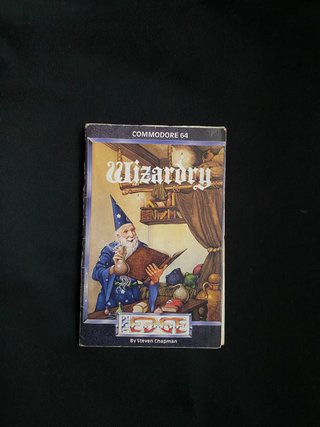 Wizardry The Edge C64 Cassette 1985 Commodore RPG
