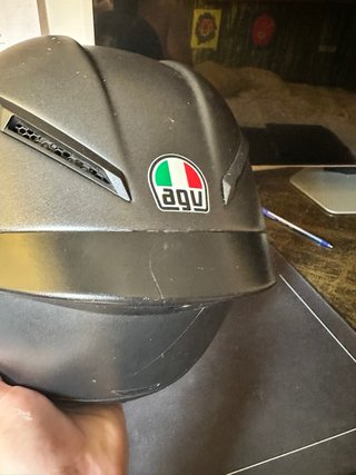 Casco AGV Corsa R Negro Mate talla MS