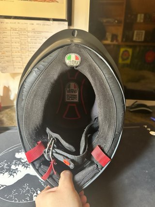 Casco AGV Corsa R Negro Mate talla MS