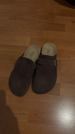 Zuecos Birkenstock Boston Marrones Talla 43
