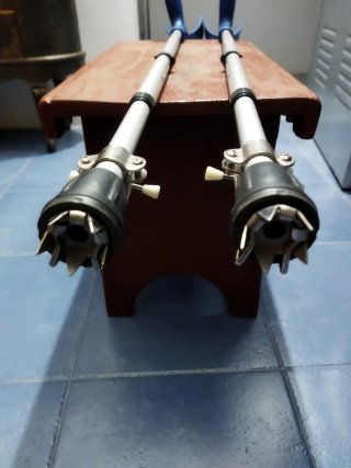 Muletas con crampones