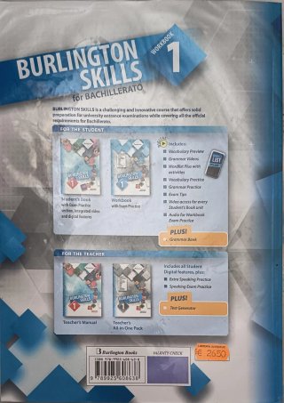 Ingles 1 Bach Workbook Burlington Skills