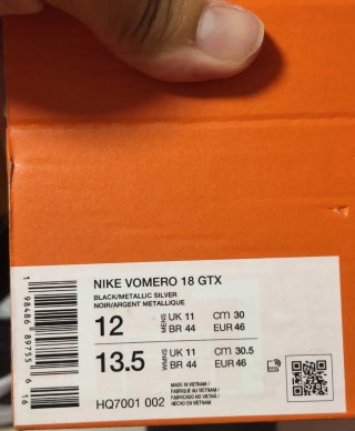 T46 Nike Vomero 18 GTX