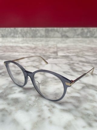 Gafas Dior Graduadas Montura Azul y Dorado