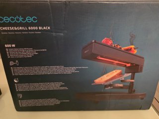 Cecotec Cheese & Grill 6000 Black