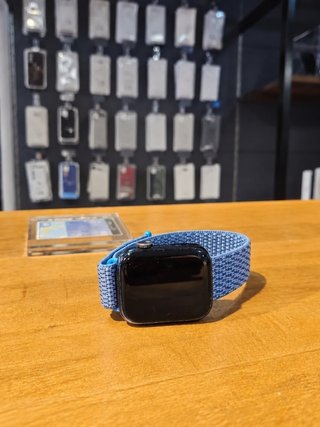 APPLE WATCH SERIE 7 45MM GPS AZUL 100% BATERÍA