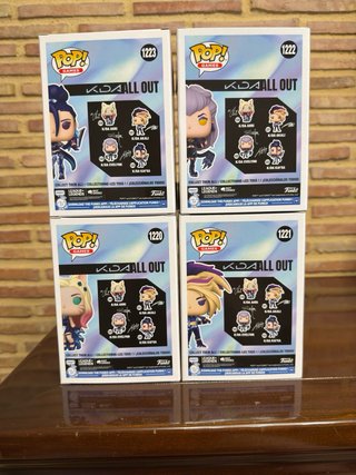 Funko Pop! Set 4 K/DA League of Legends