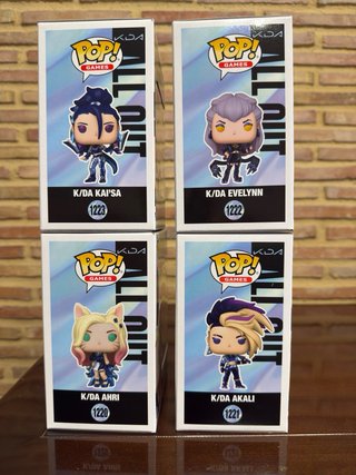 Funko Pop! Set 4 K/DA League of Legends