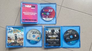 Pack Ps5 CFI-1216A 3 Juegos 3 Mandos y accesorio.