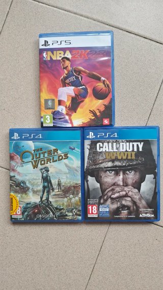 Pack Ps5 CFI-1216A 3 Juegos 3 Mandos y accesorio.