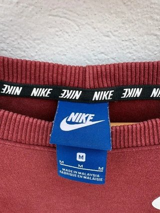 Nike Women’s Maroon Logo Sweatshirt – Classic...