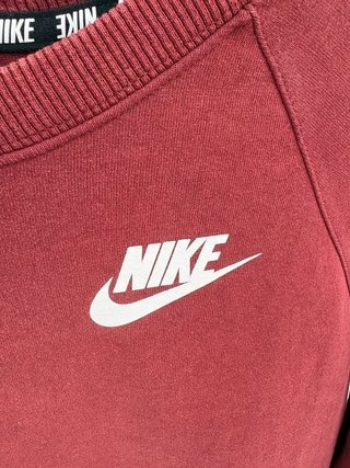 Nike Women’s Maroon Logo Sweatshirt – Classic...