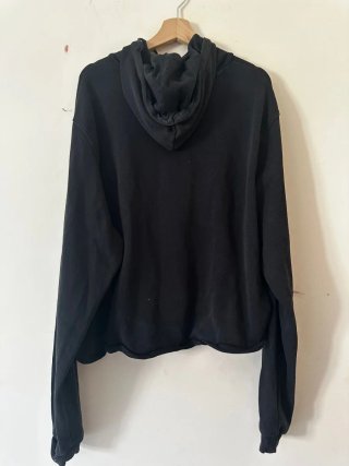 Felpa oversize cut out grunge alternativa unisex