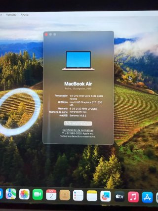 MacBook Air 13 2019 (A1932) Dorado
