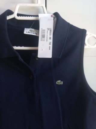 Polo Lacoste sin mangas mujer Talla M