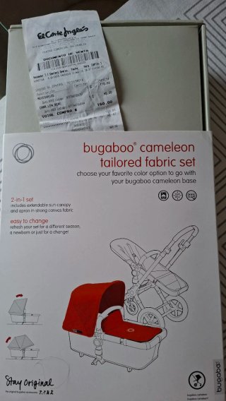 Capota y Cubrepiés Bugaboo Camaleón