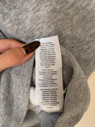 Sudadera Gris Files Deleted Talla L
