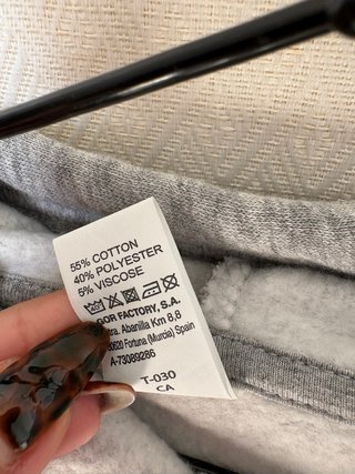 Sudadera Gris Files Deleted Talla L