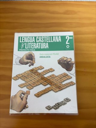 Lengua castellana y literatura, 2 BACH