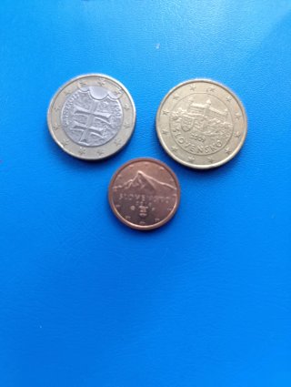 Monedas Euro Eslovaquia.