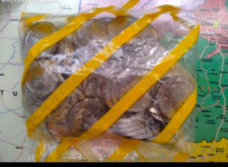 Bolsa 50 monedas 200 Pesetas año 1998
