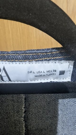 Chaleco vaquero Zara azul