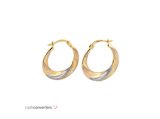argollas oro 18k