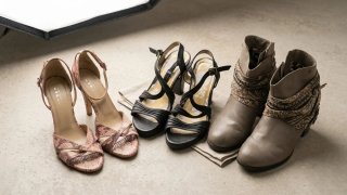 Lote de 3 pares de zapatos de mujer