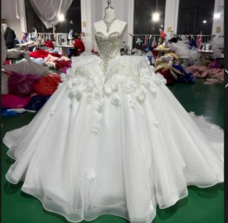 Vestido de Novia Gitana Blanco