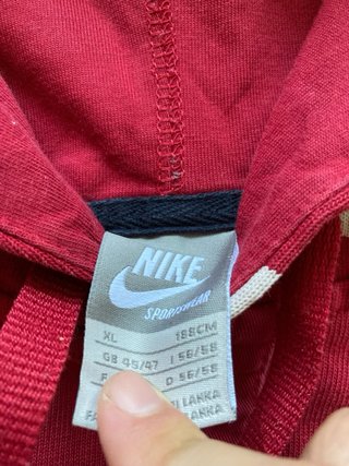 Sudadera Nike vintage 90’s a rayas